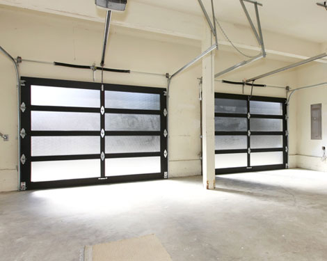 Glass garage door Monroe County