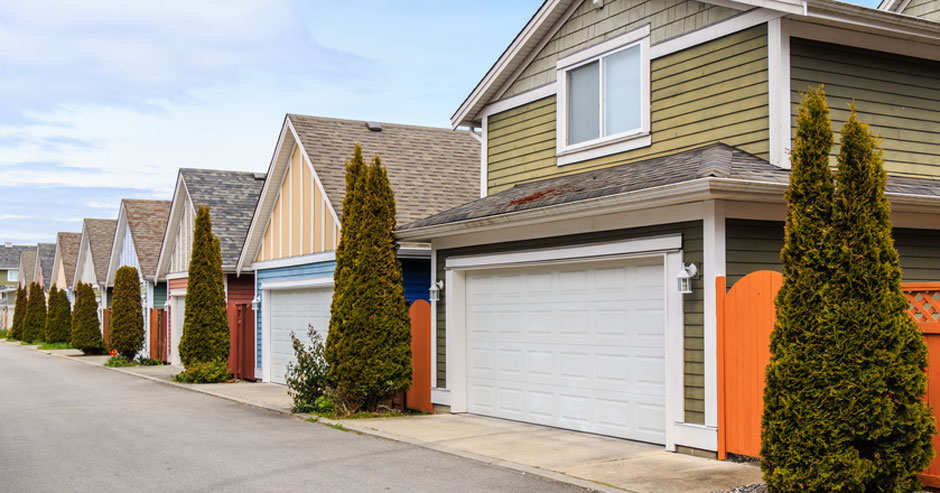 Monroe County Residential garage door