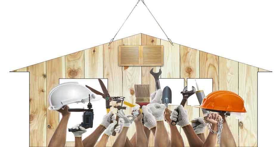 Broken garage door repair Monroe County